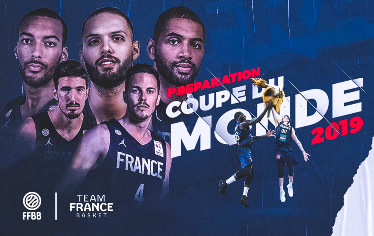L'équipe de France de basket à l'Astroballe